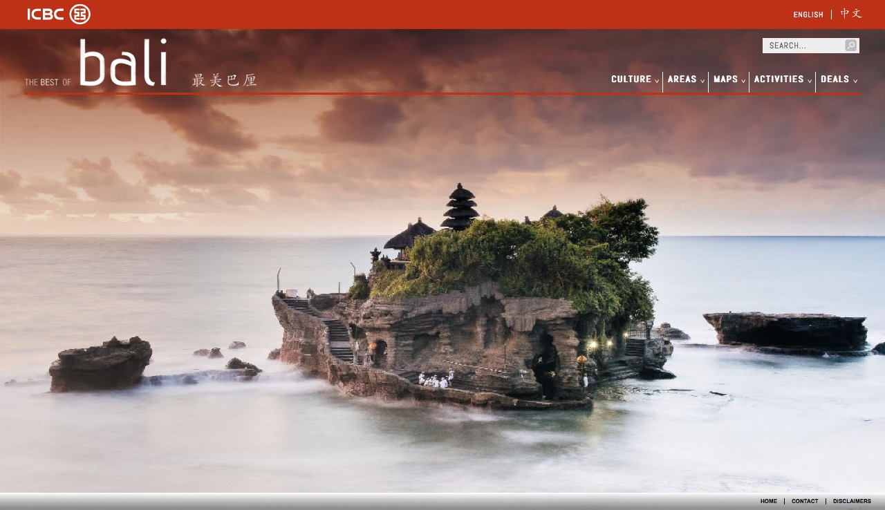 Website ICBC Bali Guide