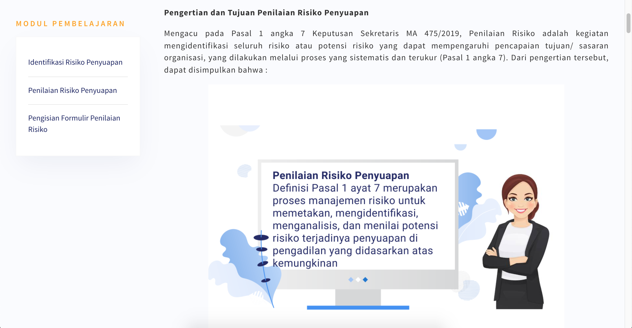 E-Learning USAID Bawas MA