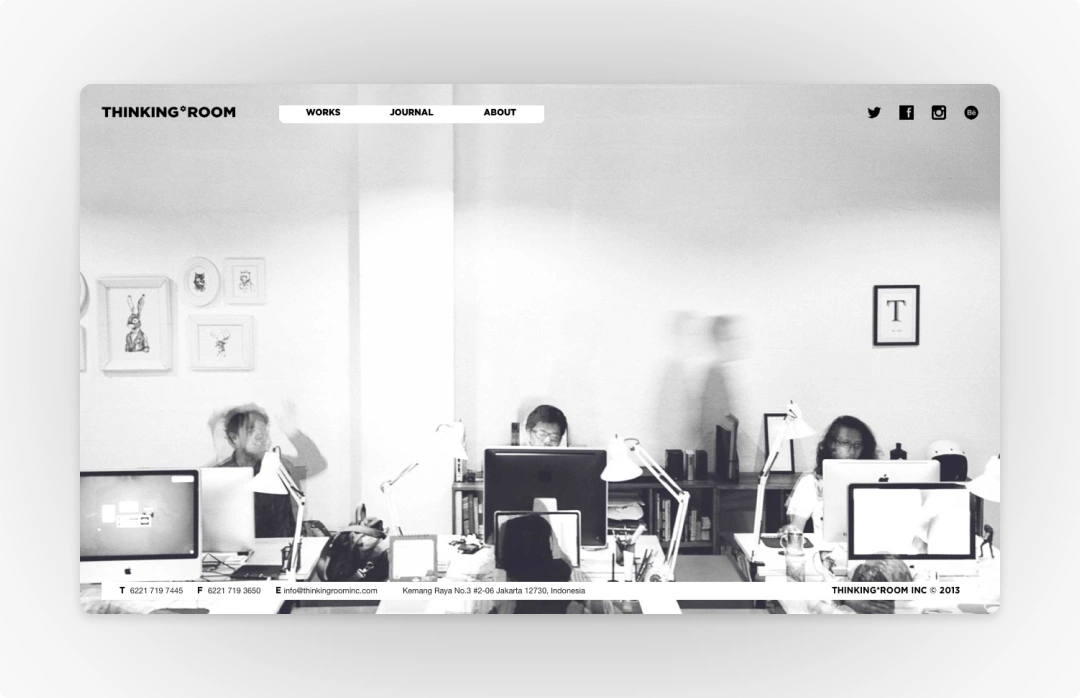 Website Profile Thinking Room