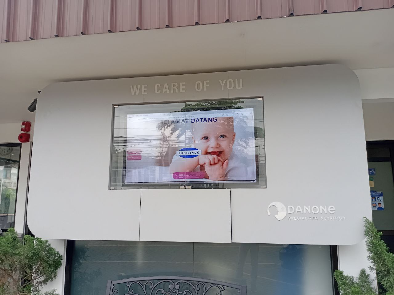 Pemasangan Display Board