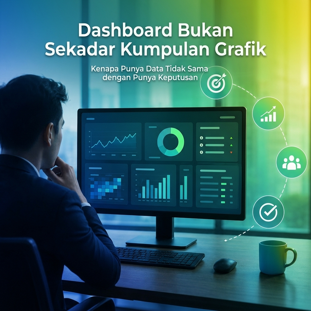 Dashboard Bukan Sekadar Kumpulan Grafik: Mengapa Punya Data Tidak Sama dengan Punya Keputusan