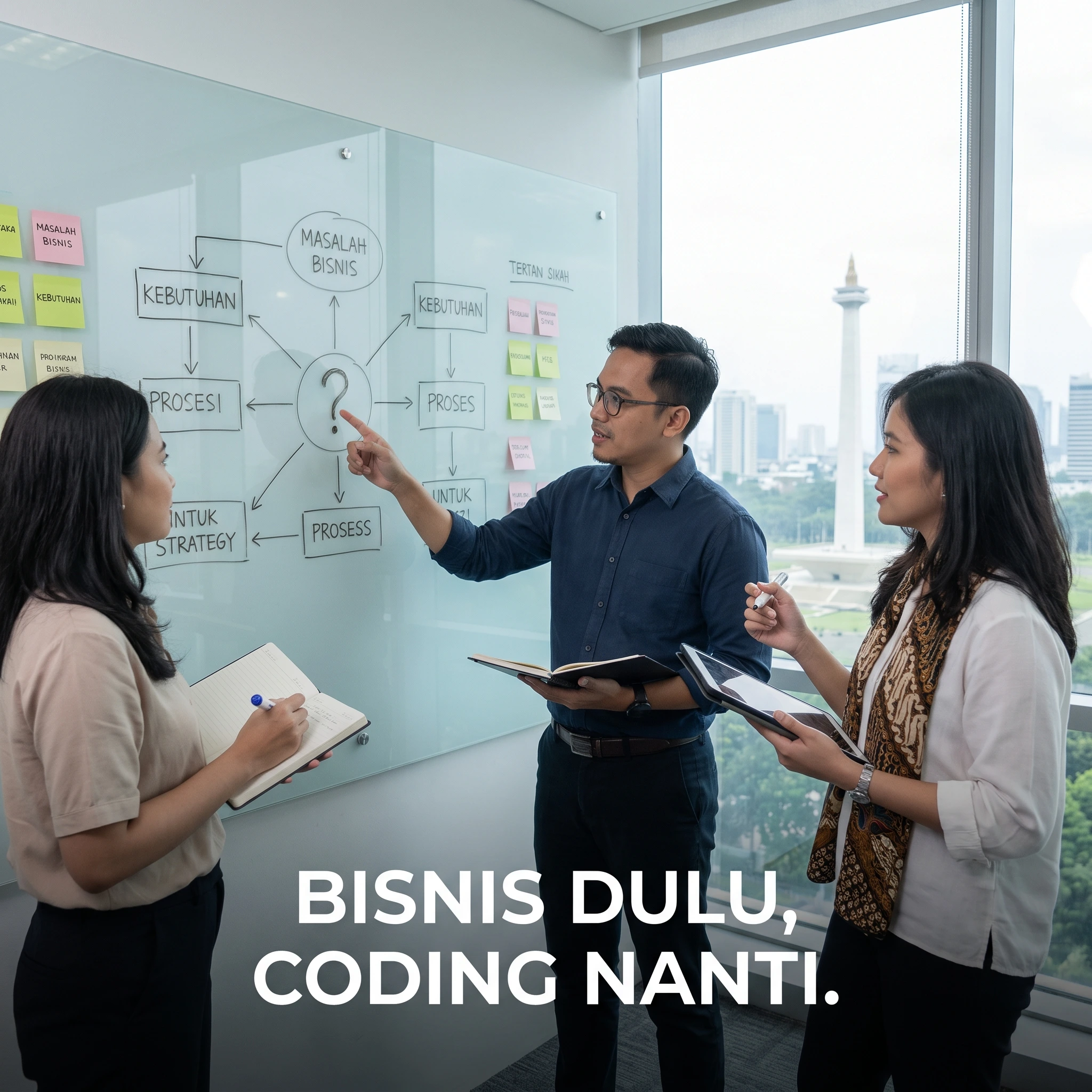 Cara Membuat Aplikasi Enterprise: Jangan Mulai dari Coding