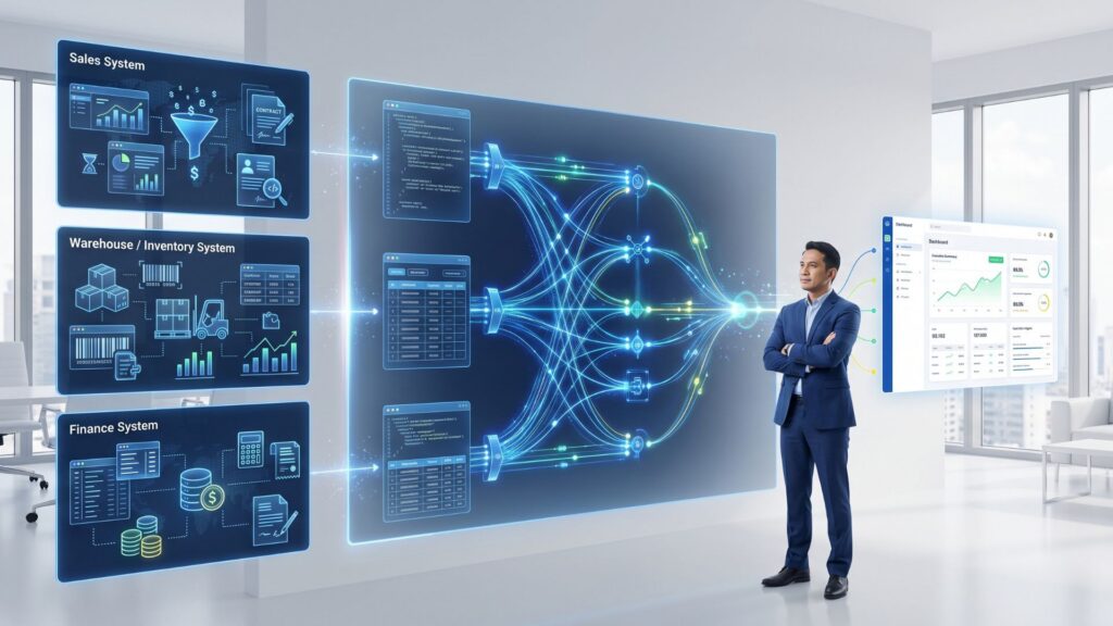 Integrasi Sistem Perusahaan - Jangan Bangun Dashboard Dulu