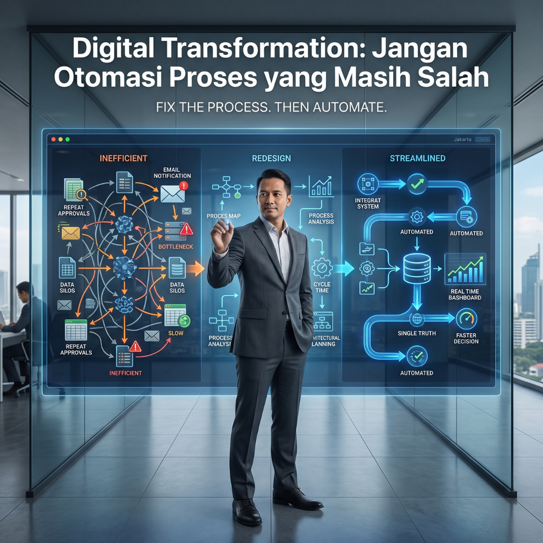 Otomatisasi Proses Bisnis: Kapan Perbaiki Prosesnya Dulu