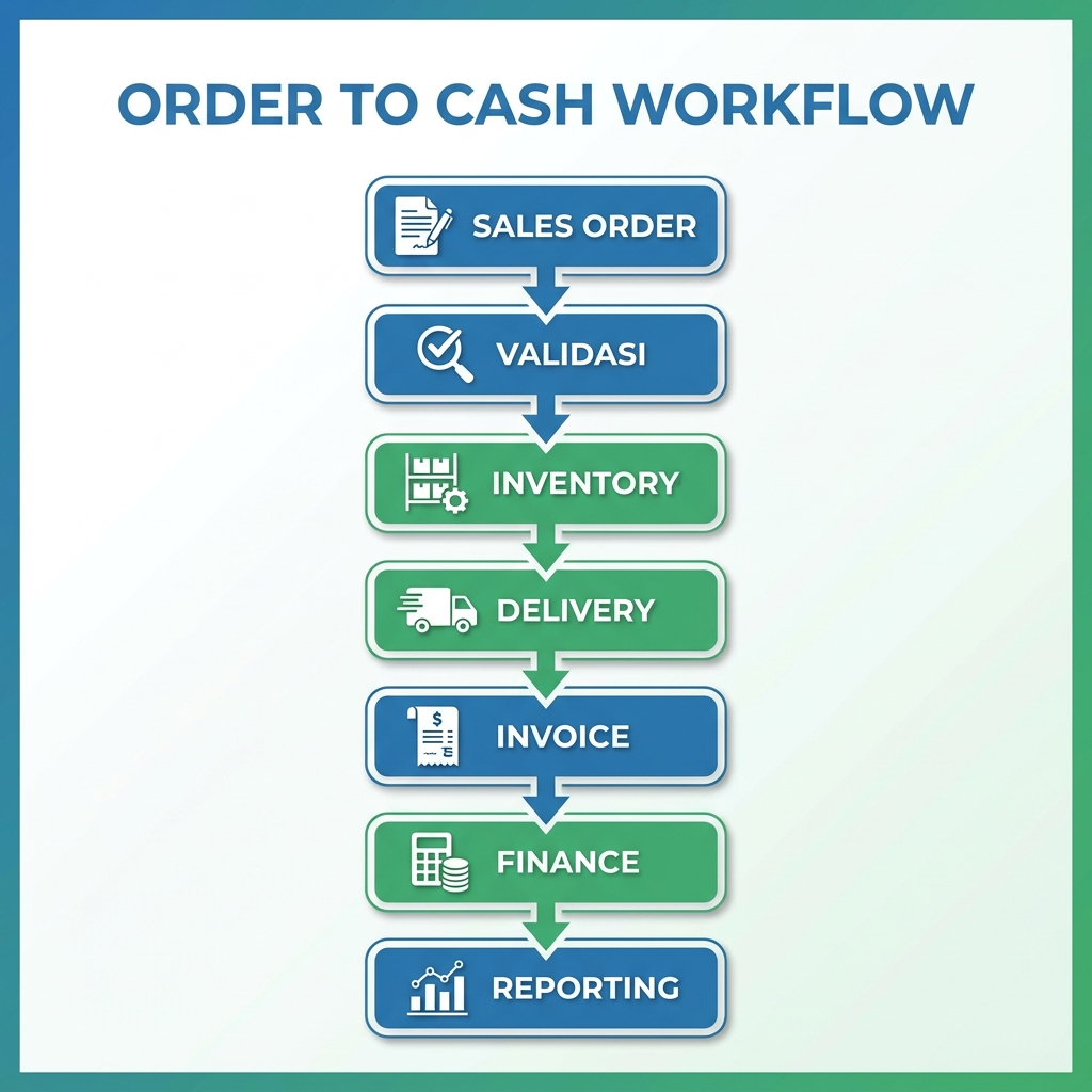 infografis alur order-to-cash